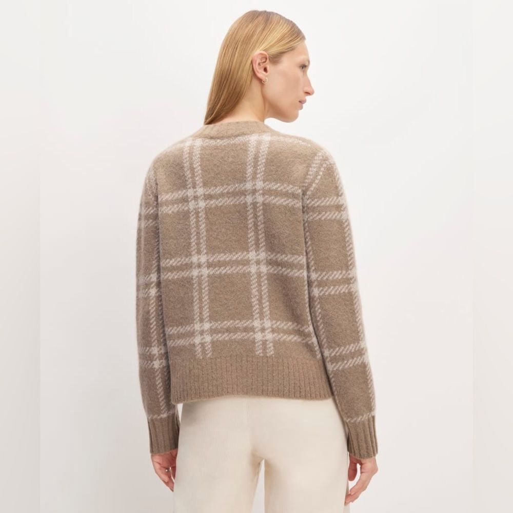 Everlane The Alpaca Cropped Crewneck Sweater, Size M